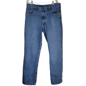 Carhartt Relaxed Fit Blue Jeans Men's Size 36 Workwear Denim